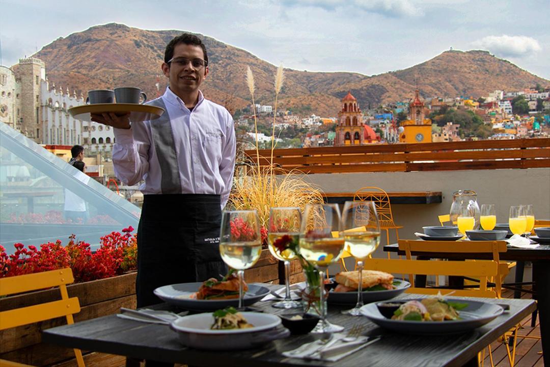 Antigua Trece Hotel Fusion グアナファト エクステリア 写真